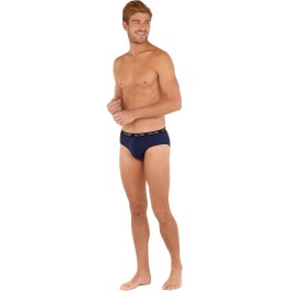  Boxerlines HOM Slips 3er Set - grau, navy und schwarz - HOM 402467-V002 