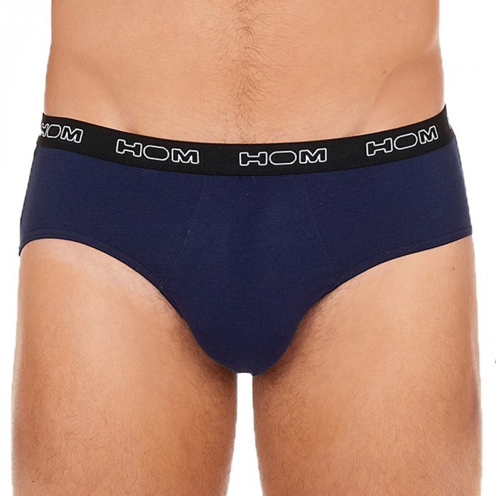  Boxerlines HOM Slips 3er Set - grau, navy und schwarz - HOM 402467-V002 