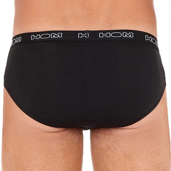  Juego de 3 calzoncillos HOM Boxerlines - gris, navy y negro - HOM 402467-V002 