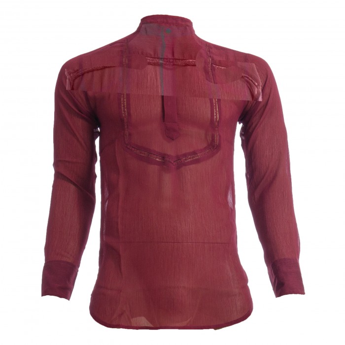 Chantilly Rouge - Tunique Chemise - L'HOMME INVISIBLE HW143-CHA-009