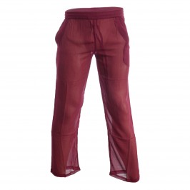 Chantilly - Pantalon transparent rouge - L'HOMME INVISIBLE HW144-CHA-009