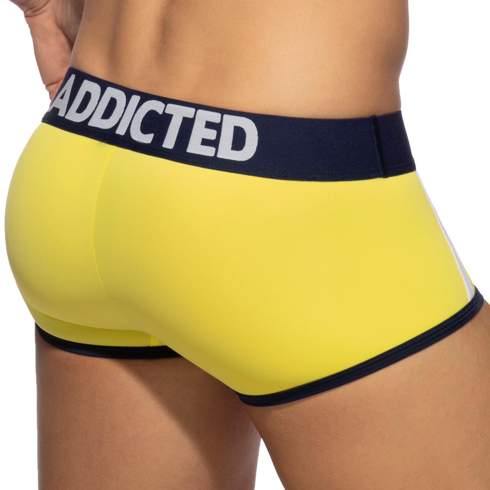 Addicted Push Up Boxer de Bain PLAIN SWIM MINI BOXER ADS164, bleu marine, ADDICTED, Marques