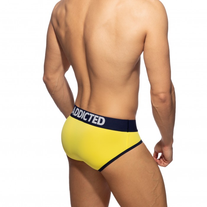  Slip swimderwear - jaune - ADDICTED AD1152-C03 