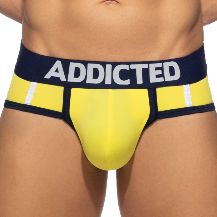  Slip swimderwear - jaune - ADDICTED AD1152-C03 