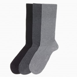  Lot de 3 paires de chaussettes HOM Triple Pack Coton - noir - HOM 405639-V001 