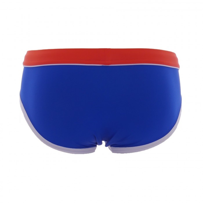  Slip de bain taille basse Holidays TOF PARIS - bleu royal - TOF PARIS TOF248BR 