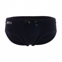 Slip de bain taille basse Holidays TOF PARIS - noir - TOF PARIS TOF248N