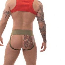  Jockstrap Sergey Pop - khaki - BARCODE BERLIN 92155-637 