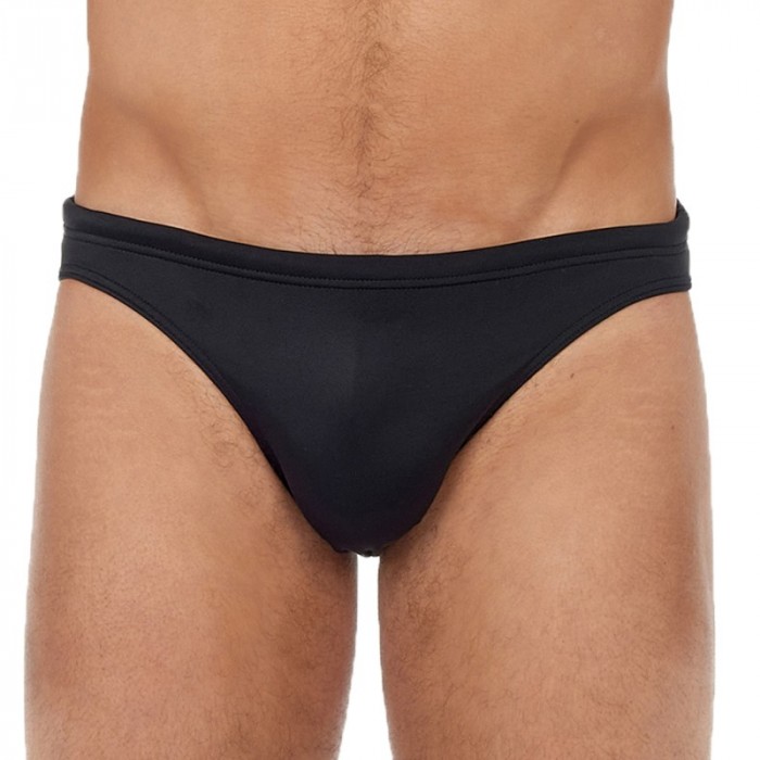 Bath Brief of the brand HOM - Micro Swim briefs HOM Sea life - black - Ref : 402533 0004