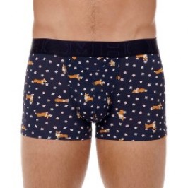 Boxer shorts, Shorty of the brand HOM - Boxer HOM HO1 Funky Styles - navy - Ref : 402600 I0RA