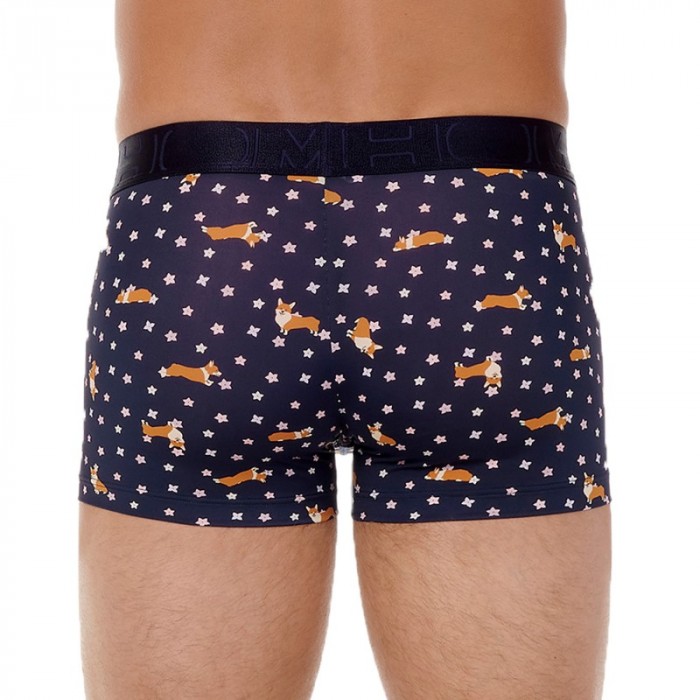 Boxer, shorty de la marque HOM - Boxer HOM HO1 Funky Styles - navy - Ref : 402600 I0RA