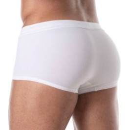 Boxer corti, bagno Shorty del marchio TOF PARIS - Boxer da bagno Holidays TOF PARIS - bianco - Ref : TOF247B