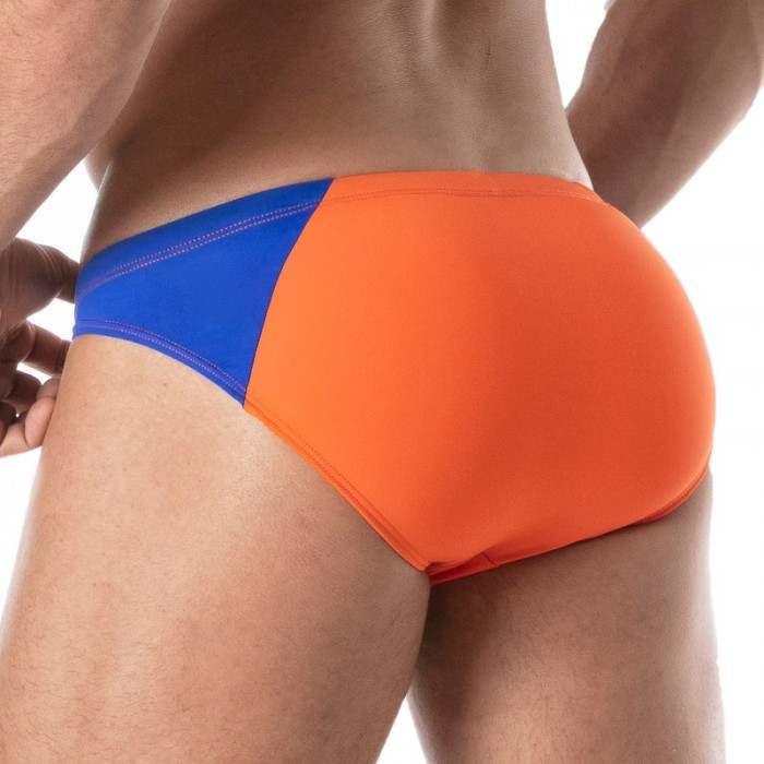 Bath Brief of the brand TOF PARIS - Mini Swimsuit Holidays TOF PARIS - orange - Ref : TOF249O