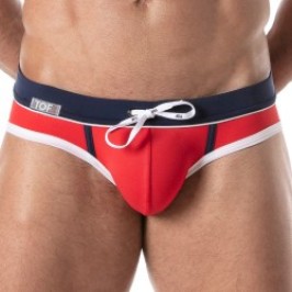 Bath Brief of the brand TOF PARIS - Holidays Swim Briefs TOF PARIS - red - Ref : TOF248R