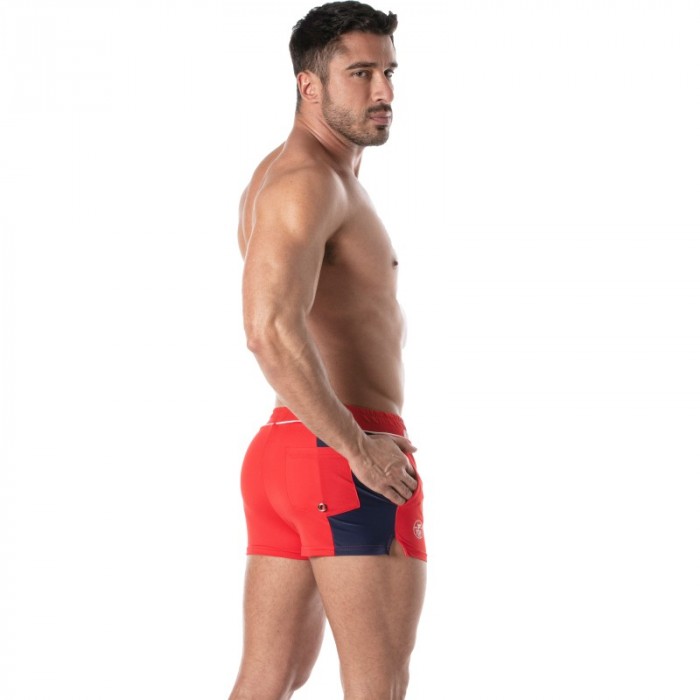 Bath Shorts of the brand TOF PARIS - Holidays Swim Shorts TOF PARIS - red - Ref : TOF251R