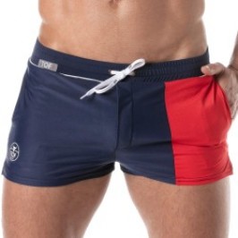 Badehosen der Marke TOF PARIS - Badeshorts Holidays TOF PARIS - navy - Ref : TOF251BM