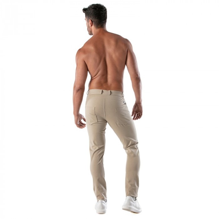Pants of the brand TOF PARIS - copy of Chino Patriot - beige Pants - Ref : TOF217BE