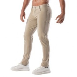 Pantalones de la marca TOF PARIS - copy of Chino Patriot - Pantalon beige - Ref : TOF217BE