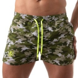 Badehosen der Marke TOF PARIS - Iconic Badeshorts Tof Paris – Khaki-Tarnung - Ref : TOF209K