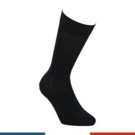 Chaussettes & socquettes de la marque EMINENCE - Chaussettes mi-hautes Fil d Ecosse Fait en France Eminence - noir - Ref : 0V04 