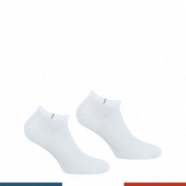 Calzini del marchio EMINENCE - Set di 2 paia di calze Cotone Pettinato Made in France Eminence - bianco - Ref : LV01 2320