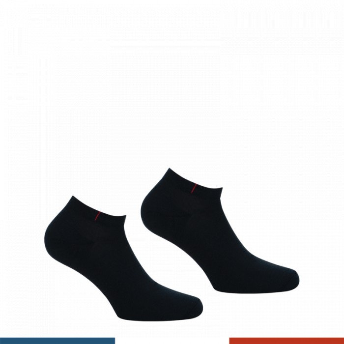 Socks of the brand EMINENCE - Set of 2 pairs of socks Cotton Combed Made in France Eminence - black - Ref : LV01 2300