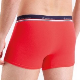 Shorts Boxer, Shorty de la marca EMINENCE - Set de 2 boxeadores masculinos Made of France Eminence - rojo y azul - Ref : LW01 23