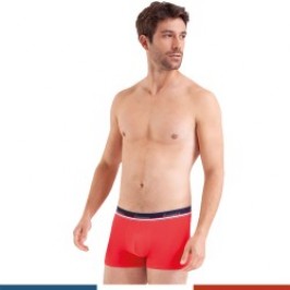 Shorts Boxer, Shorty de la marca EMINENCE - Set de 2 boxeadores masculinos Made of France Eminence - rojo y azul - Ref : LW01 23