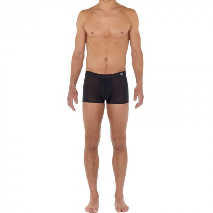 Boxer shorts, Shorty of the brand HOM - Boxer Comfort HOM H-Fresh - black - Ref : 402592 0004