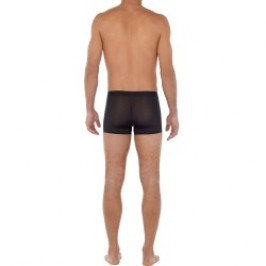 Boxer, shorty de la marque HOM - Boxer Comfort HOM H-Fresh - noir - Ref : 402592 0004