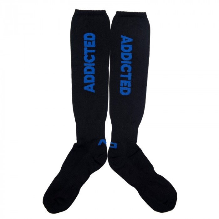 Socks of the brand ADDICTED - Long - blue socks - Ref : AD381 C16