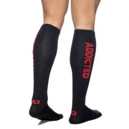 Socks of the brand ADDICTED - Long - red socks - Ref : AD381 C06