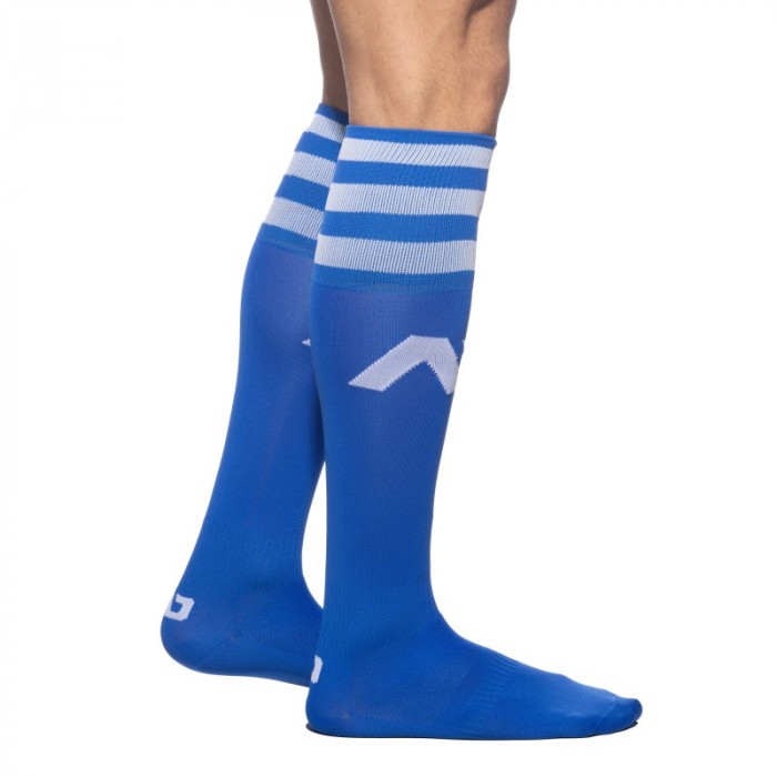 Socken der Marke ADDICTED - Lange Socken AD - blau - Ref : AD382 C16
