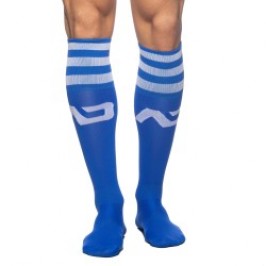 Socken der Marke ADDICTED - Lange Socken AD - blau - Ref : AD382 C16