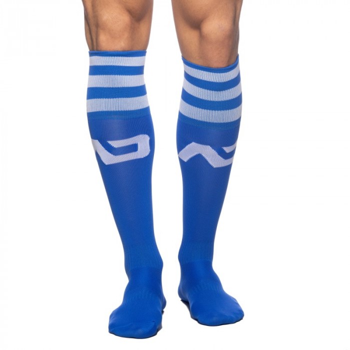 Chaussettes & socquettes de la marque ADDICTED - Chaussettes longues AD - bleu royal - Ref : AD382 C16