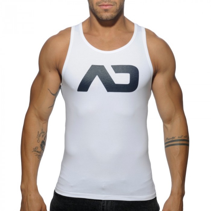 Tank top of the brand ADDICTED - BASIC tank top - white - Ref : AD457 C01