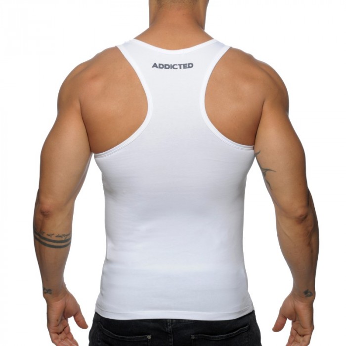 Tank top der Marke ADDICTED - BASIC Tank top - weiss - Ref : AD457 C01