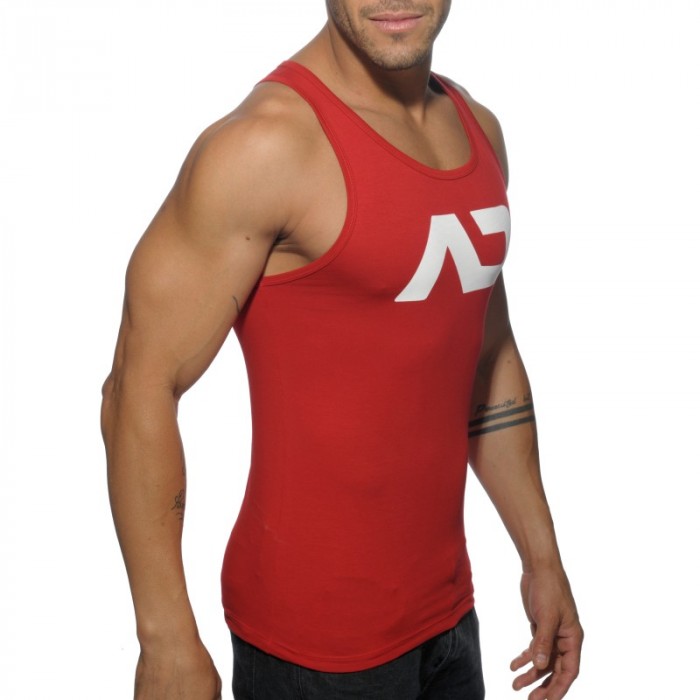 Tank top of the brand ADDICTED - BASIC tank top - red - Ref : AD457 C06