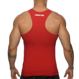 Tank top of the brand ADDICTED - BASIC tank top - red - Ref : AD457 C06