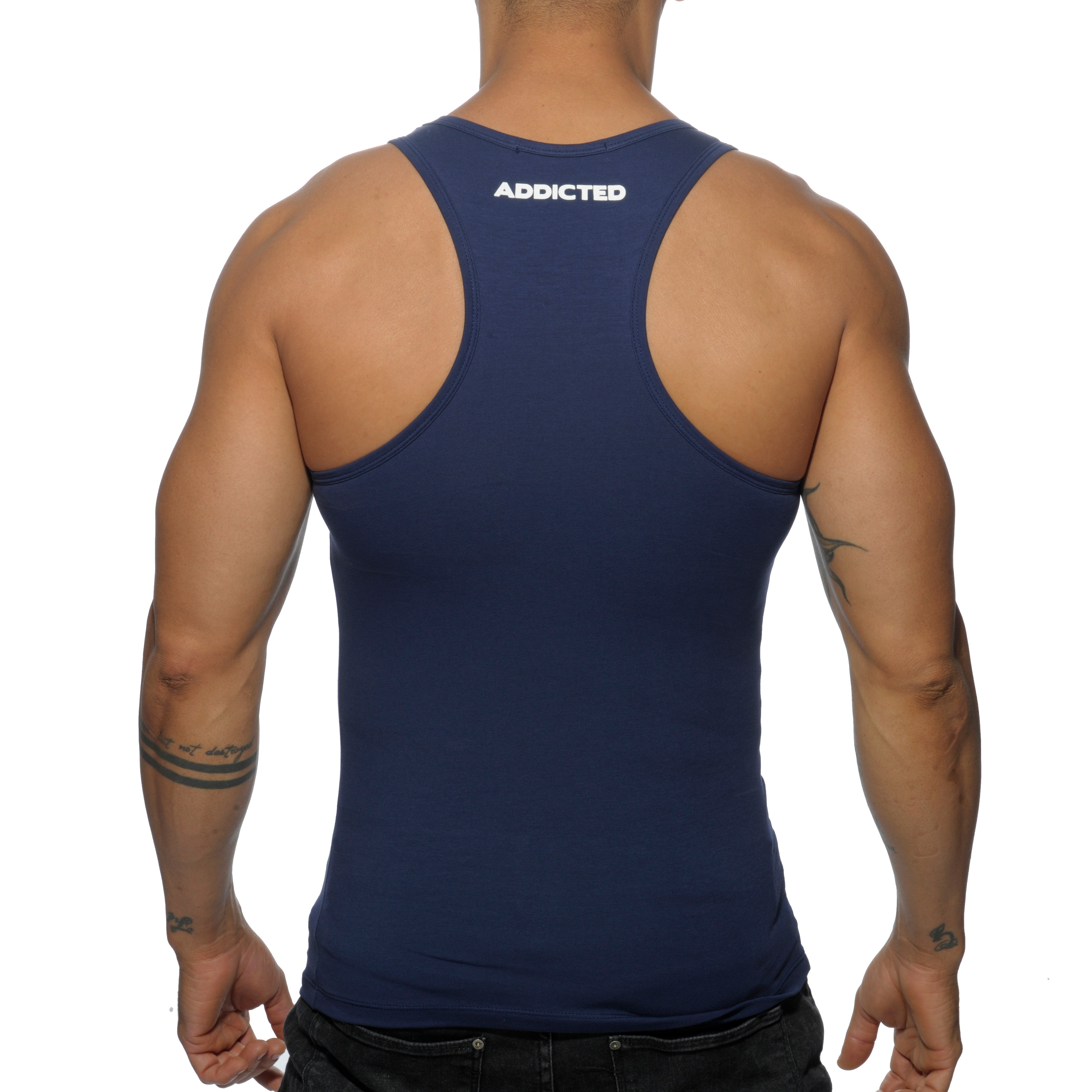 D bardeur BASIC marine Tank top for man brand ADDICTED for sale