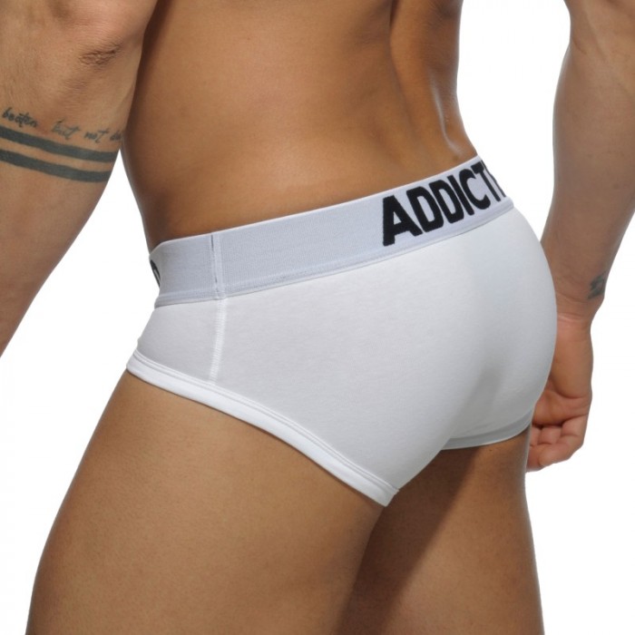 Slip del marchio ADDICTED - Slip il mio di base - bianco - Ref : AD467 C01