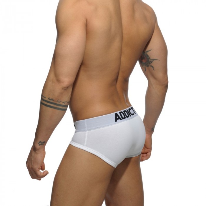 Slip del marchio ADDICTED - Slip il mio di base - bianco - Ref : AD467 C01