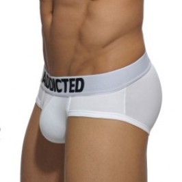 Slip del marchio ADDICTED - Slip il mio di base - bianco - Ref : AD467 C01