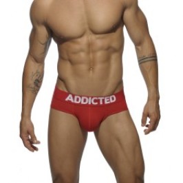 Slip, Tanga de la marque ADDICTED - Slip my basic - rouge - Ref : AD467 C06