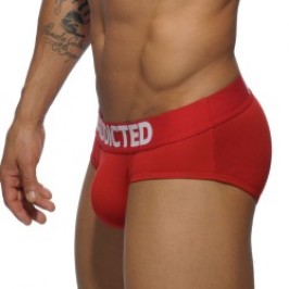 Slip, Tanga de la marque ADDICTED - Slip my basic - rouge - Ref : AD467 C06