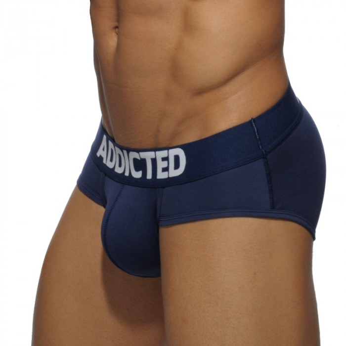 Slip de la marca ADDICTED - Deslice mi básico - marino - Ref : AD467 C09