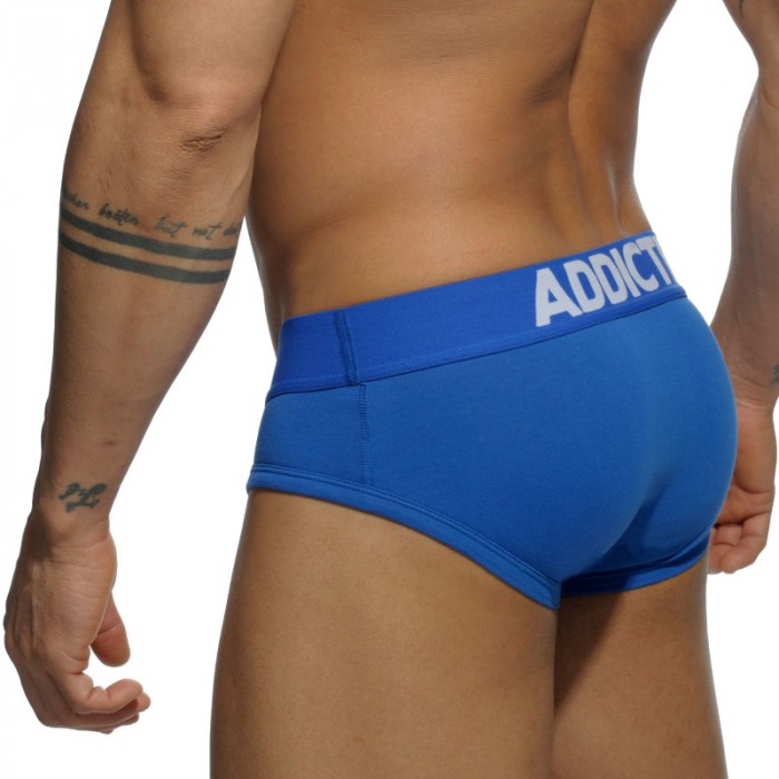 Slip, Tanga de la marque ADDICTED - Slip my basic - bleu royal - Ref : AD467 C16