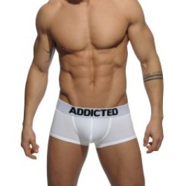 Boxer, shorty de la marque ADDICTED - Boxer my basic - blanc - Ref : AD468 C01