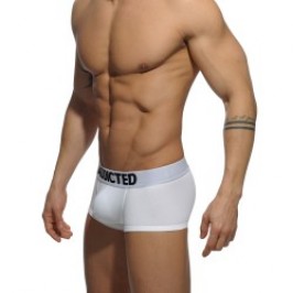 Boxershorts, Shorty der Marke ADDICTED - Boxer mein grundlegendes - Weiß - Ref : AD468 C01