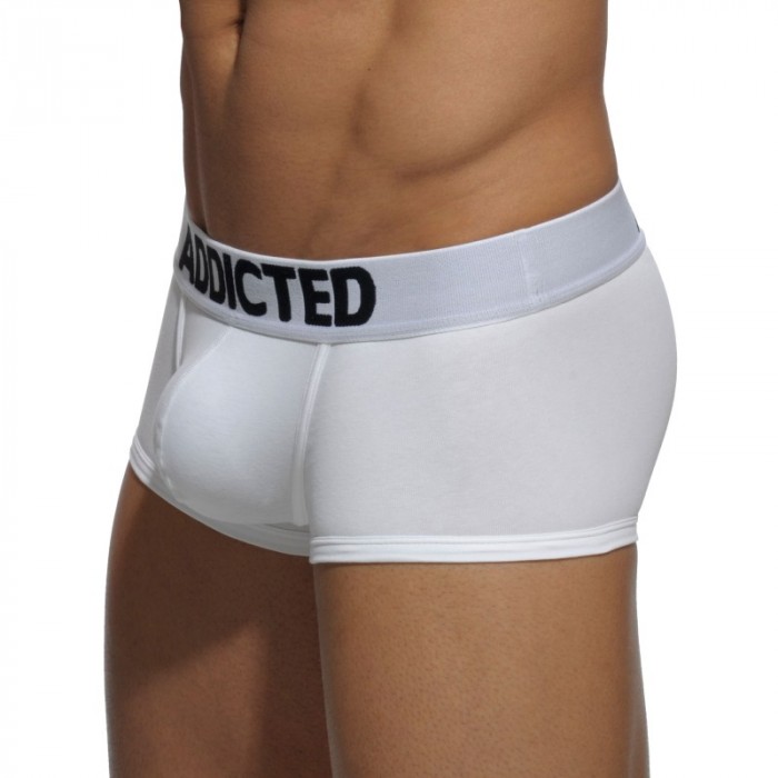 Shorts Boxer, Shorty de la marca ADDICTED - Boxer mi básico - blanco - Ref : AD468 C01
